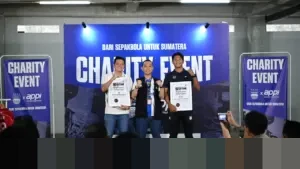 Persib dan APPI Galang Dana Rp 132 Juta Lebih untuk Korban Banjir Aceh-Sumatra di Bandung