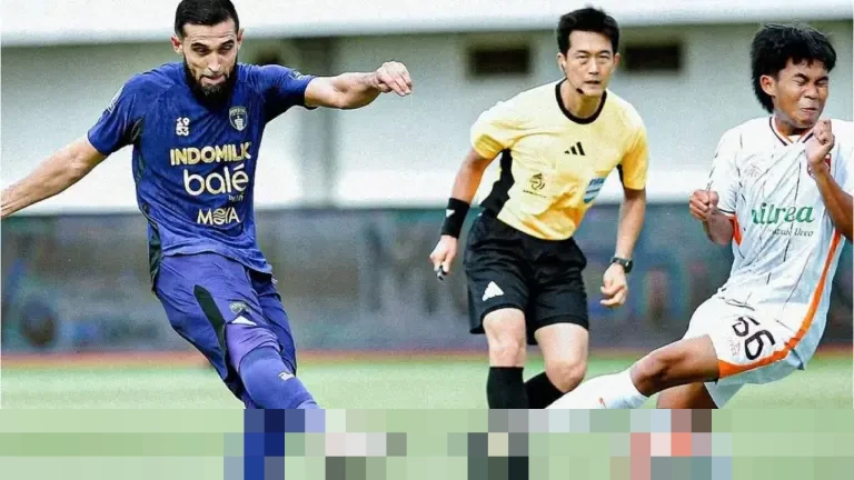 Persita Tangerang Gulingkan Pemuncak Klasemen Borneo FC 2-0, Panaskan Persaingan Super League