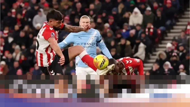 Pertahanan Solid Sunderland Gagalkan Serangan Manchester City, Skor Kacamata di Paruh Babak Liga Inggris