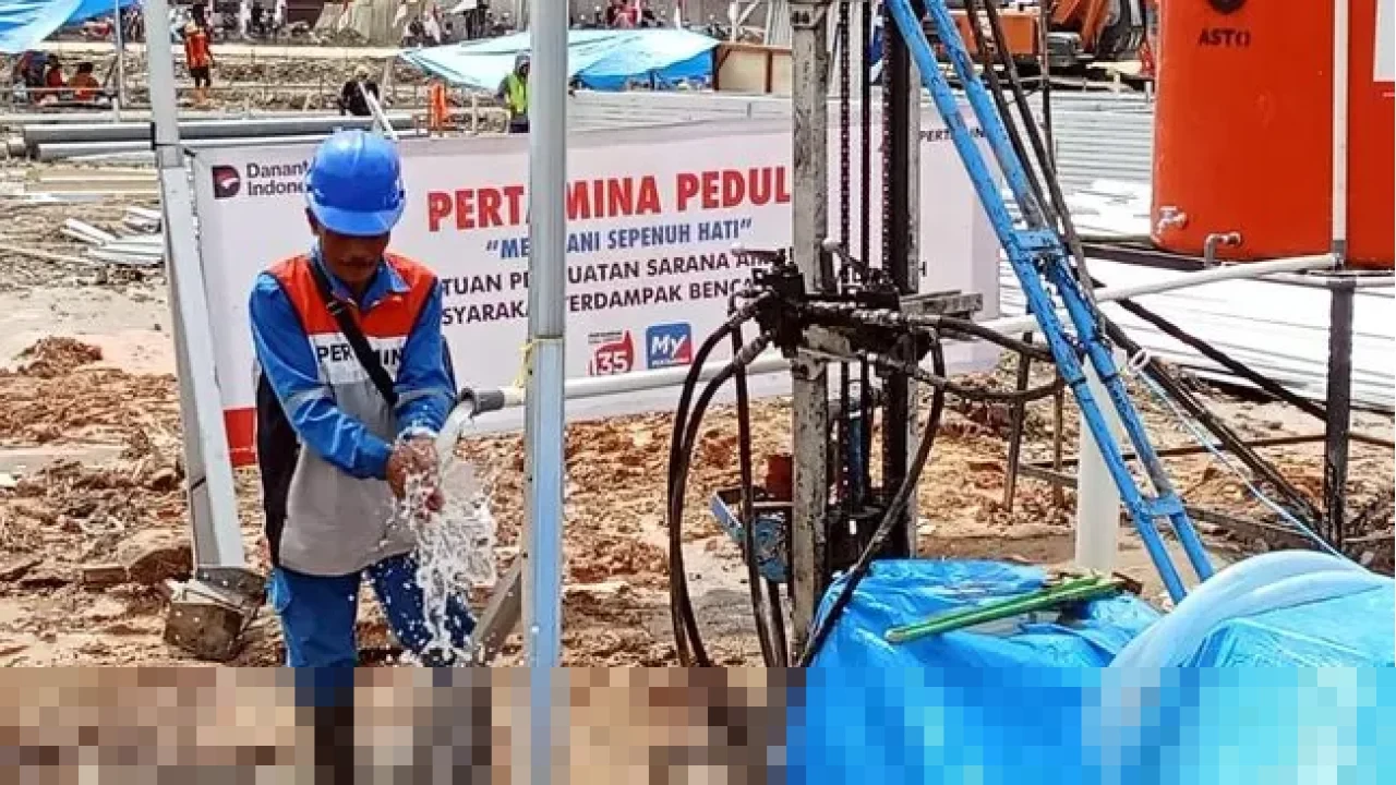 Pertamina-Elnusa Perkuat Akses Air Bersih Pascabencana Sumatra, Rudi Arfianto: Kebutuhan Utama