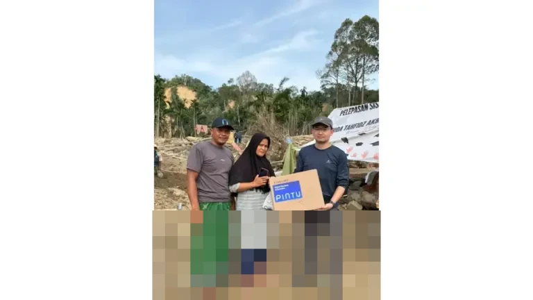 Pintu Pastikan Akses Internet Pulih di Aceh Tamiang, Donasikan Empat Perangkat Starlink