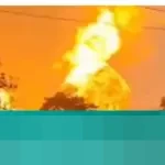 Pipa Gas PT TGI Meledak di Indragiri Hilir Riau, Api Berkobar 15 Meter, Lalu Lintas Ditutup Sementara