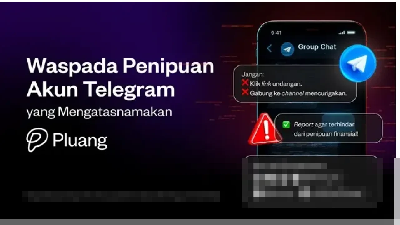 Pluang Ungkap Modus Penipuan Investasi Bodong Melalui Akun Telegram Palsu, Waspada Iming-iming Cuan Cepat
