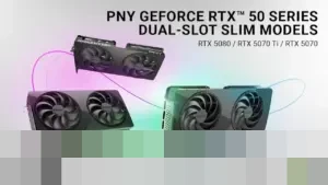 PNY Rilis GPU NVIDIA RTX 50-Series Berukuran Ramping di Tengah Lonjakan Harga Komponen PC