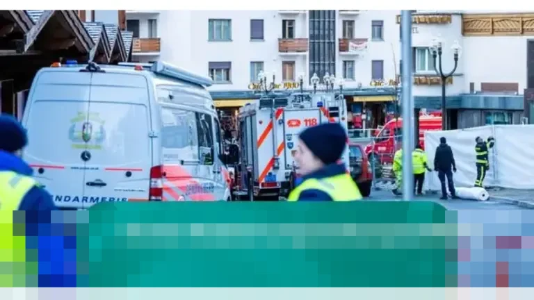 Polisi Swiss: “Beberapa Orang Tewas” Akibat Ledakan Dahsyat di Bar Crans Montana