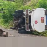 Polres Tulungagung Pastikan Truk Solar Terguling di JLS Hanya Langgar Administrasi