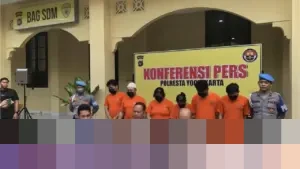 Polresta Yogyakarta Ungkap Sindikat Scam Internasional di Sleman, 64 Karyawan Diamankan dengan Gaji Rp 8,5 Juta