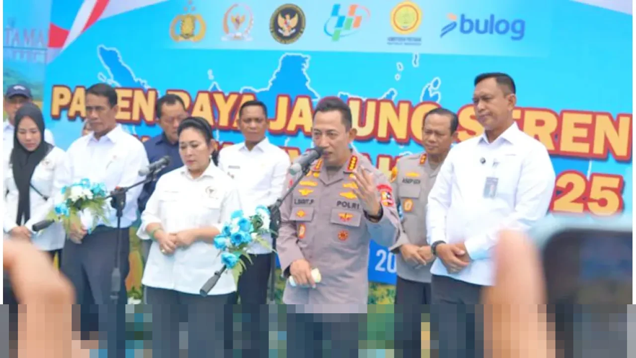Polri Panen Raya Jagung 743 Ribu Ton Nasional, Dukung Target Swasembada Pangan