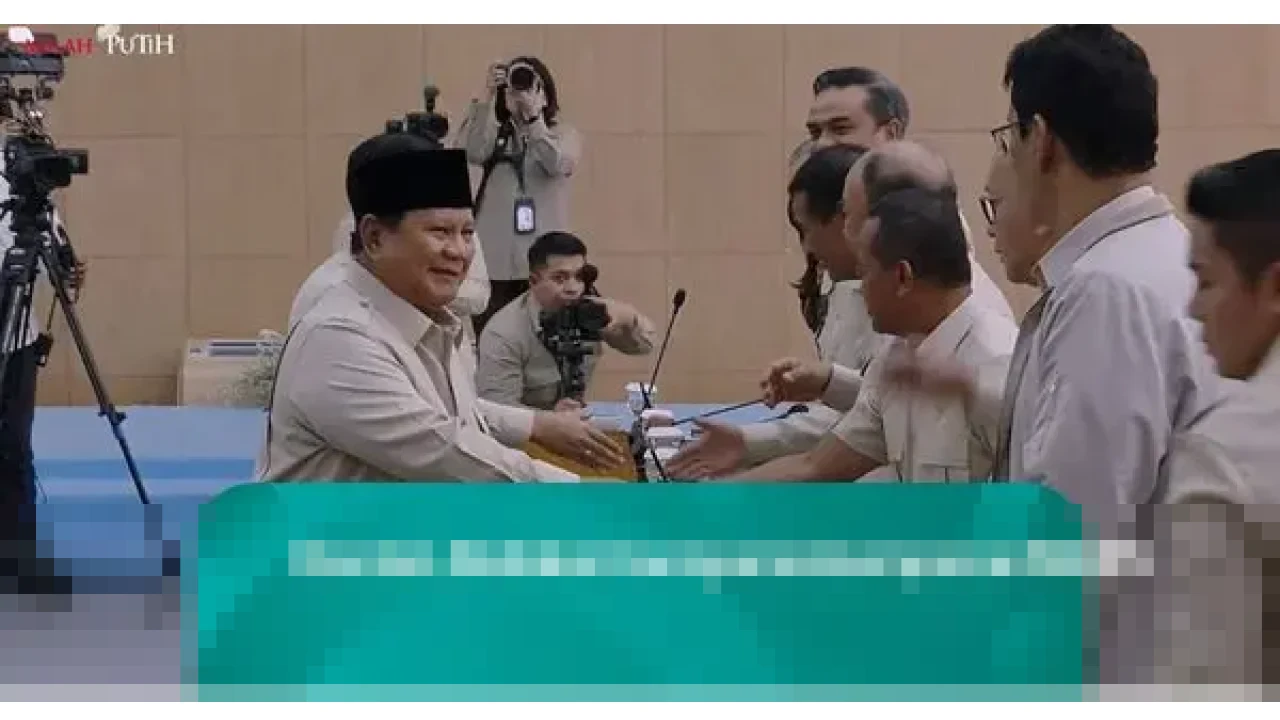 Prabowo Ajak Menteri Tak Gentar Hadapi Fitnah, Tegaskan Niat Bersih Pemerintah