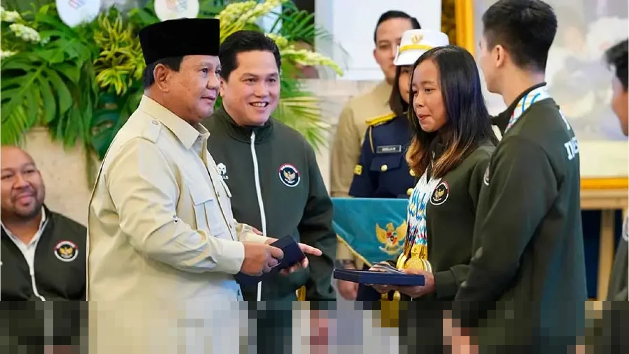Prabowo Apresiasi Atlet, Bonus Emas SEA Games 2025 Tembus Rp1 Miliar Disalurkan BRI Prabowo Apresiasi Atlet, Bonus Emas SEA Games 2025 Tembus Rp1 Miliar Disalurkan BRI