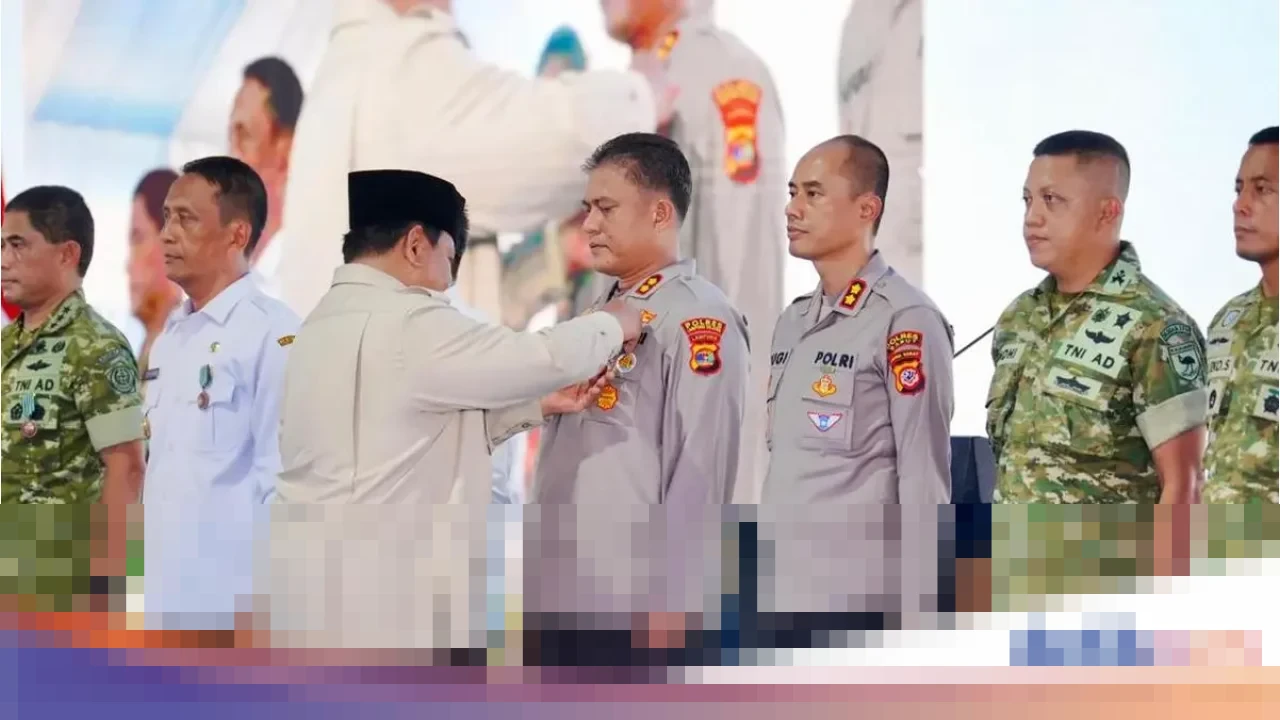 Prabowo Beri Satyalancana Wira Karya ke Lima Kapolda, Apresiasi Peran dalam Swasembada Pangan