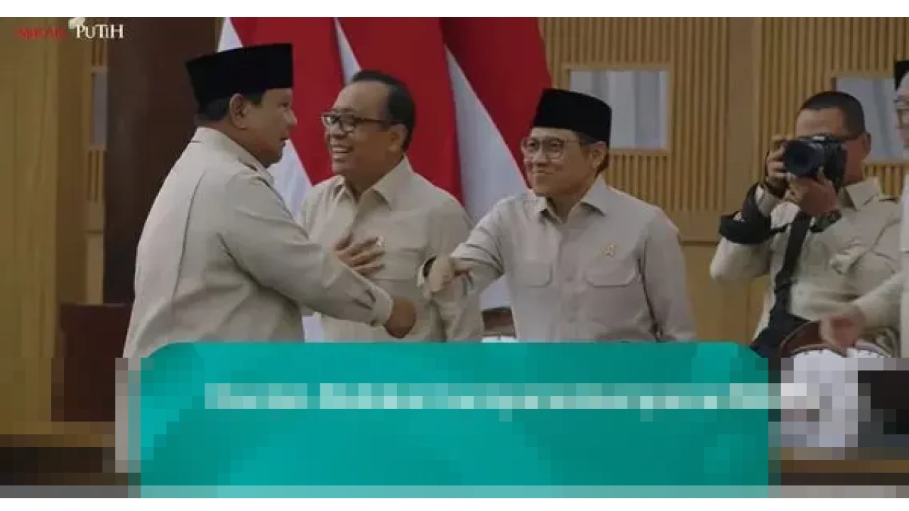 Prabowo Canda PKB di Retreat Kabinet: “Harus Diawasi Terus,” Tegaskan Soliditas Koalisi