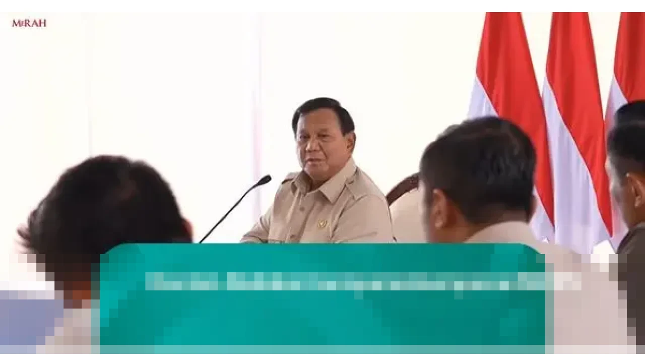 Prabowo: “Kita Tak Tolak Bantuan”, Pastikan Mekanisme Jelas untuk Diaspora Bantu Korban Bencana