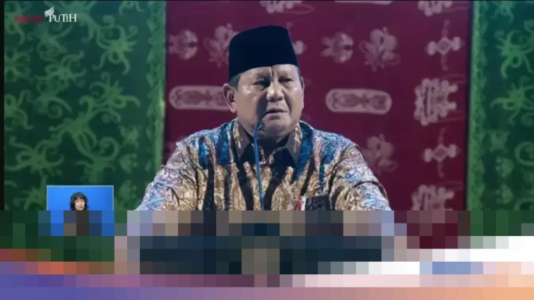 Prabowo: “Rakyat Indonesia Paling Bahagia di Dunia Meski Belum Sejahtera”