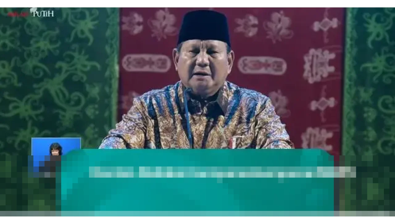 Prabowo Soroti Perdamaian Indonesia di Tengah Gejolak Global: “Harusnya Bersyukur”