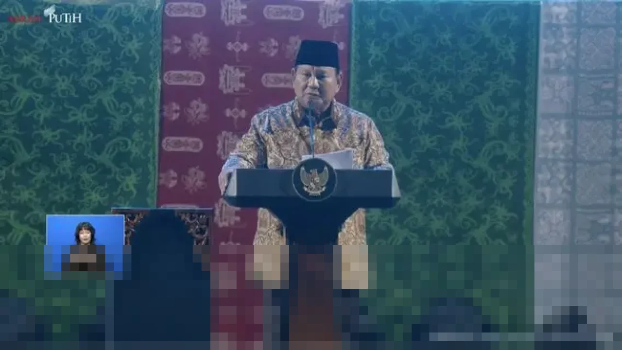 Prabowo Subianto di Perayaan Natal Nasional 2025: Kritik Membangun, Fitnah Merusak Persatuan Bangsa