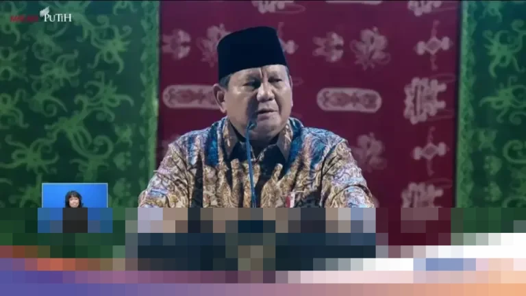 Prabowo Subianto: “Jangan Salahkan Nasib Jika Kekayaan Bangsa Tak Terjaga Optimal”