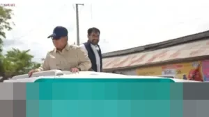 Prabowo Subianto Tinjau Pembangunan Rumah Hunian Danantara di Aceh Tamiang, Semobil Bersama Mualem