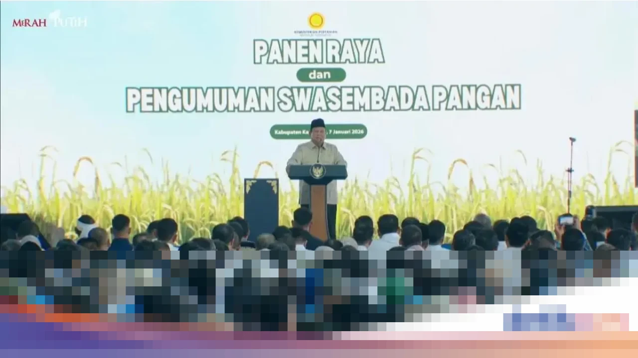 Prabowo Ungkap Upaya Jokowi Negosiasi Beras dengan Berbagai Negara Saat Pandemi COVID-19
