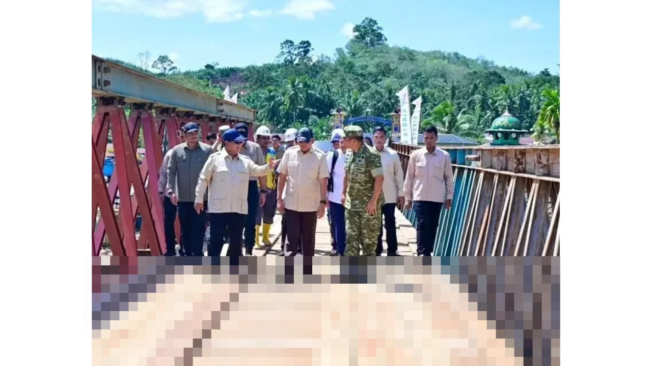 Presiden Prabowo dan Wakil Panglima TNI Tinjau Jembatan Bailey-Posko Kesehatan di Tapsel, Pastikan Pemulihan Pascabencana Optimal Presiden Prabowo dan Wakil Panglima TNI Tinjau Jembatan Bailey-Posko Kesehatan di Tapsel, Pastikan Pemulihan Pascabencana Optimal