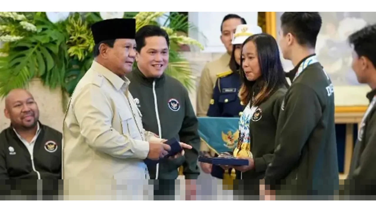 Presiden Prabowo Hitung Langsung Medali Martina Ayu, Simbol Apresiasi Negara untuk Atlet Berprestasi SEA Games 2025