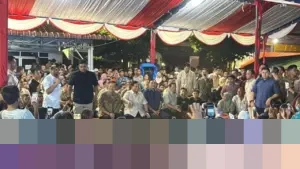 Presiden Prabowo Subianto Kunjungi Posko Pengungsian Tapsel Jelang Tahun Baru, Pastikan Penanganan Optimal