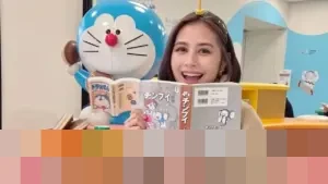 Prilly Latuconsina Kenang Masa Kecil Penuh Doraemon di Museum Fujiko F. Fujio Jepang, Wujudkan Impian Lama