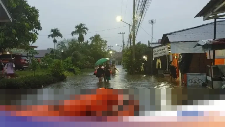 Ratusan Warga Dievakuasi dari Dadok Tunggul Hitam Padang, Banjir Capai Satu Meter Lebih