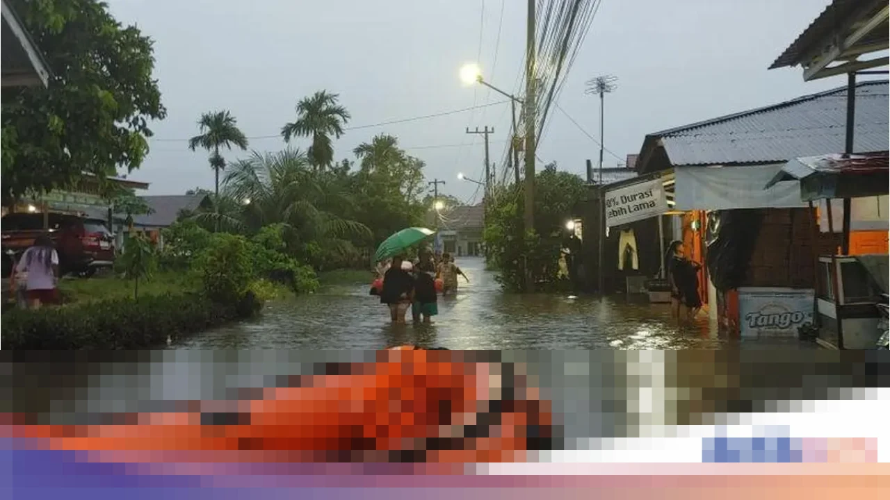 Ratusan Warga Dievakuasi dari Dadok Tunggul Hitam Padang, Banjir Capai Satu Meter Lebih