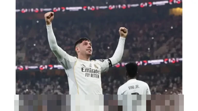 Real Madrid Lolos ke Final Piala Super Spanyol Usai Taklukkan Atletico, Gol Roket Valverde Jadi Pembeda Real Madrid Lolos ke Final Piala Super Spanyol Usai Taklukkan Atletico, Gol Roket Valverde Jadi Pembeda