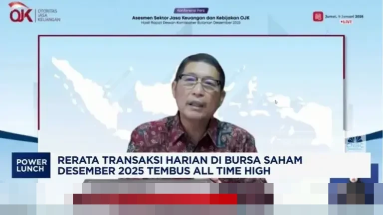 Rerata Transaksi Harian Bursa Saham Desember 2025 Capai Rekor Tertinggi, Investor Asing Masif