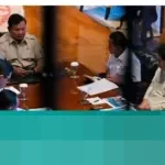 Retreat Kabinet Prabowo di Hambalang Dimulai, Menteri Trenggono Tiba dengan Sepeda Motor