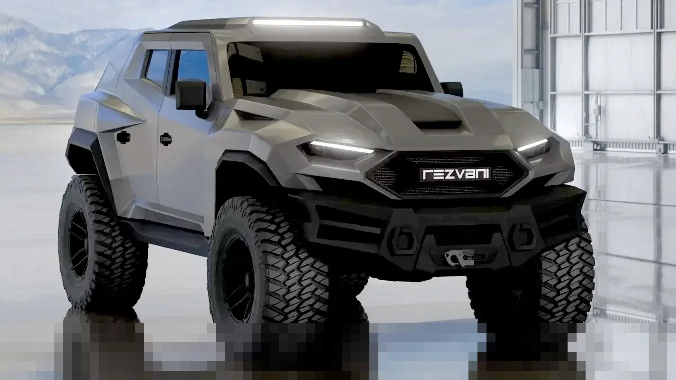 Rezvani Tank 2026 Meluncur: SUV Bergaya Militer dengan Opsi Lapis Baja dan Mesin 1.000 HP