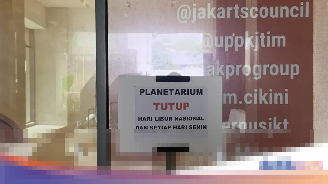 Riana: “Sudah Jauh-jauh ke Sini, Ternyata Planetarium Tutup di Libur Tahun Baru”