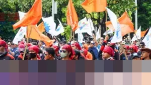Ribuan Buruh Kembali Gelar Demo Tolak UMP DKI 2026 di Istana, 1.659 Personel Disiagakan