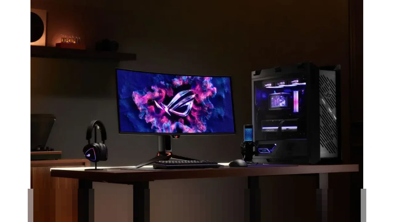 ROG Asus Perkenalkan Monitor Gaming OLED Generasi Terbaru di CES 2026, Usung BlackShield dan RGB Stripe Pixel