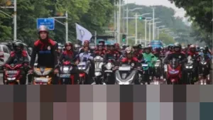 Said Iqbal: “Patungan Sewa Bus Tak Mampu,” Ribuan Buruh Konvoi Motor ke Istana dan DPR