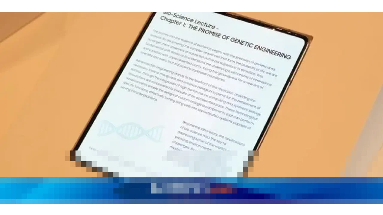 Samsung Pamer Layar Lipat Mulus Tanpa Bekas di CES 2026, Bakal Hiasi Galaxy Z Fold 8 dan iPhone Lipat