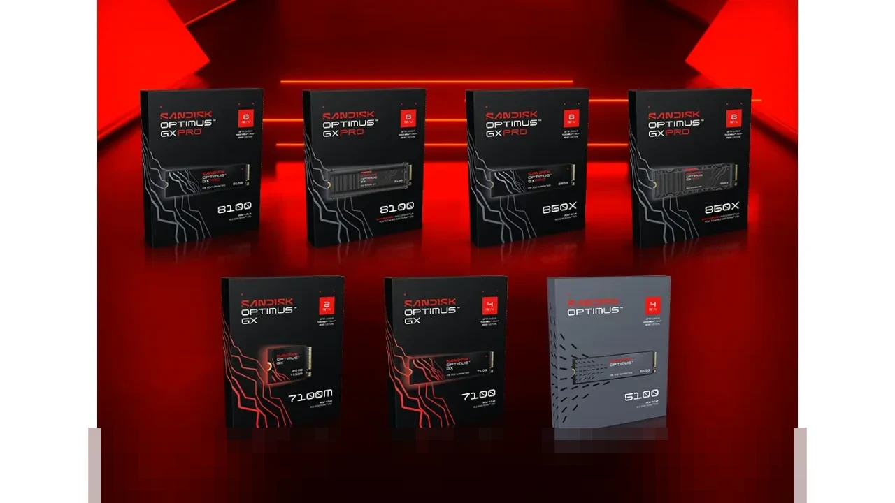 Sandisk Rebranding SSD Internal: SANDISK Optimus Gantikan WD_BLACK dan WD Blue untuk Gamer & Profesional Sandisk Rebranding SSD Internal: SANDISK Optimus Gantikan WD_BLACK dan WD Blue untuk Gamer & Profesional