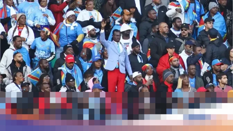 Selebrasi Kontroversial Mohammed Amoura Hina Fans Kongo Peniru Patrice Lumumba di Piala Afrika Selebrasi Kontroversial Mohammed Amoura Hina Fans Kongo Peniru Patrice Lumumba di Piala Afrika