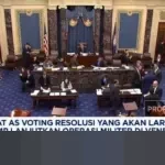 Senat AS Sahkan Resolusi Larang Trump Lakukan Operasi Militer di Venezuela Tanpa Izin Kongres