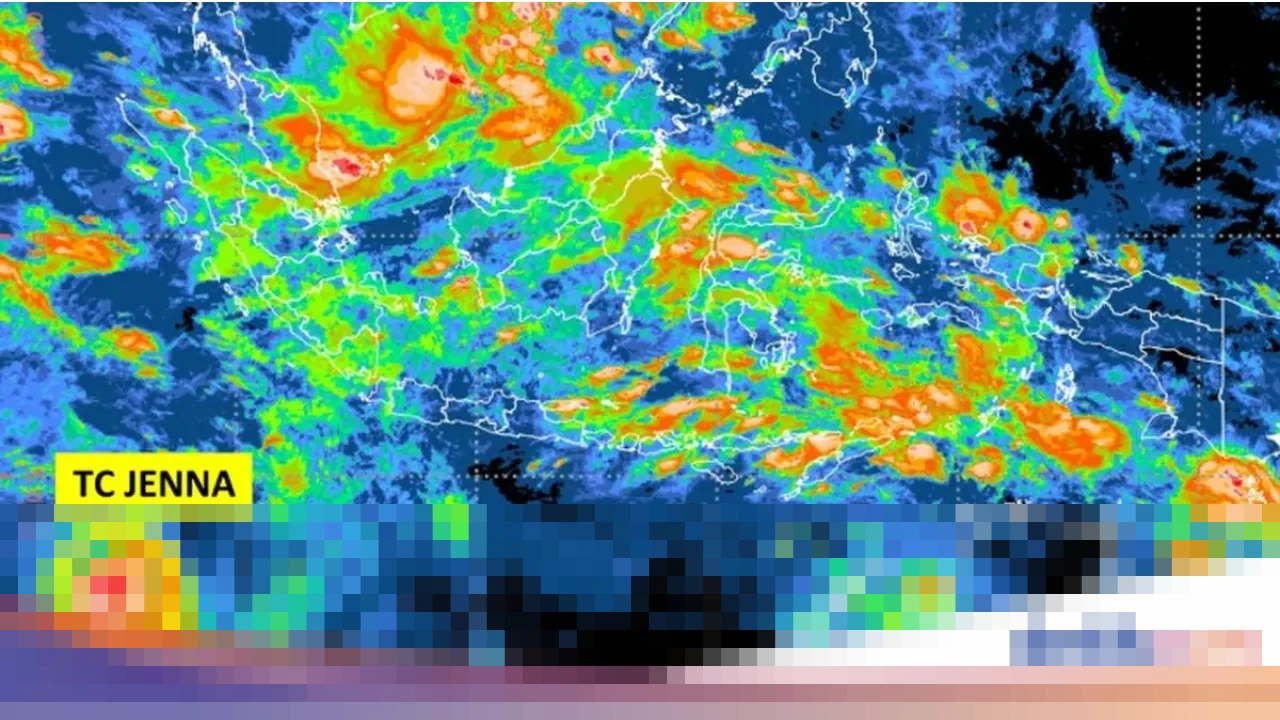 Siklon Tropis Jenna Terbentuk, BMKG Waspadai Gelombang Tinggi di Perairan Indonesia Siklon Tropis Jenna Terbentuk, BMKG Waspadai Gelombang Tinggi di Perairan Indonesia