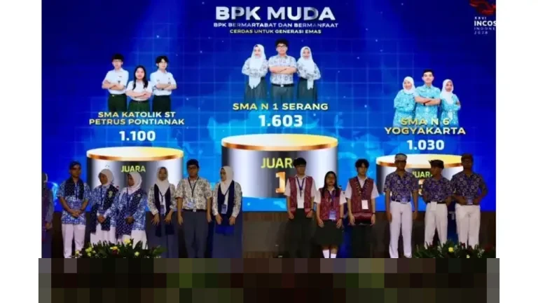 SMAN 1 Kota Serang Sabet Juara Nasional Cerdas Cermat BPK, Sisihkan Ribuan Tim Se-Indonesia SMAN 1 Kota Serang Sabet Juara Nasional Cerdas Cermat BPK, Sisihkan Ribuan Tim Se-Indonesia
