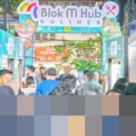 Sudin Parekraf Jaksel Pastikan Antusiasme Warga Rayakan Tahun Baru Sederhana di Blok M Tinggi