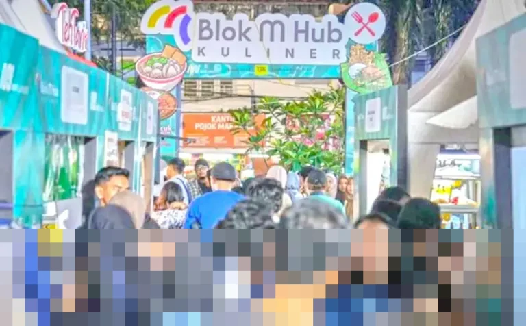 Sudin Parekraf Jaksel Pastikan Antusiasme Warga Rayakan Tahun Baru Sederhana di Blok M Tinggi