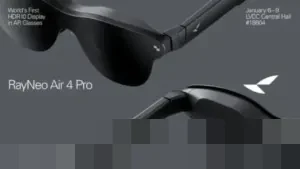 TCL RayNeo Air 4 Pro Resmi Meluncur Global di CES 2026, Tawarkan Bioskop Pribadi dalam Kacamata AR HDR10