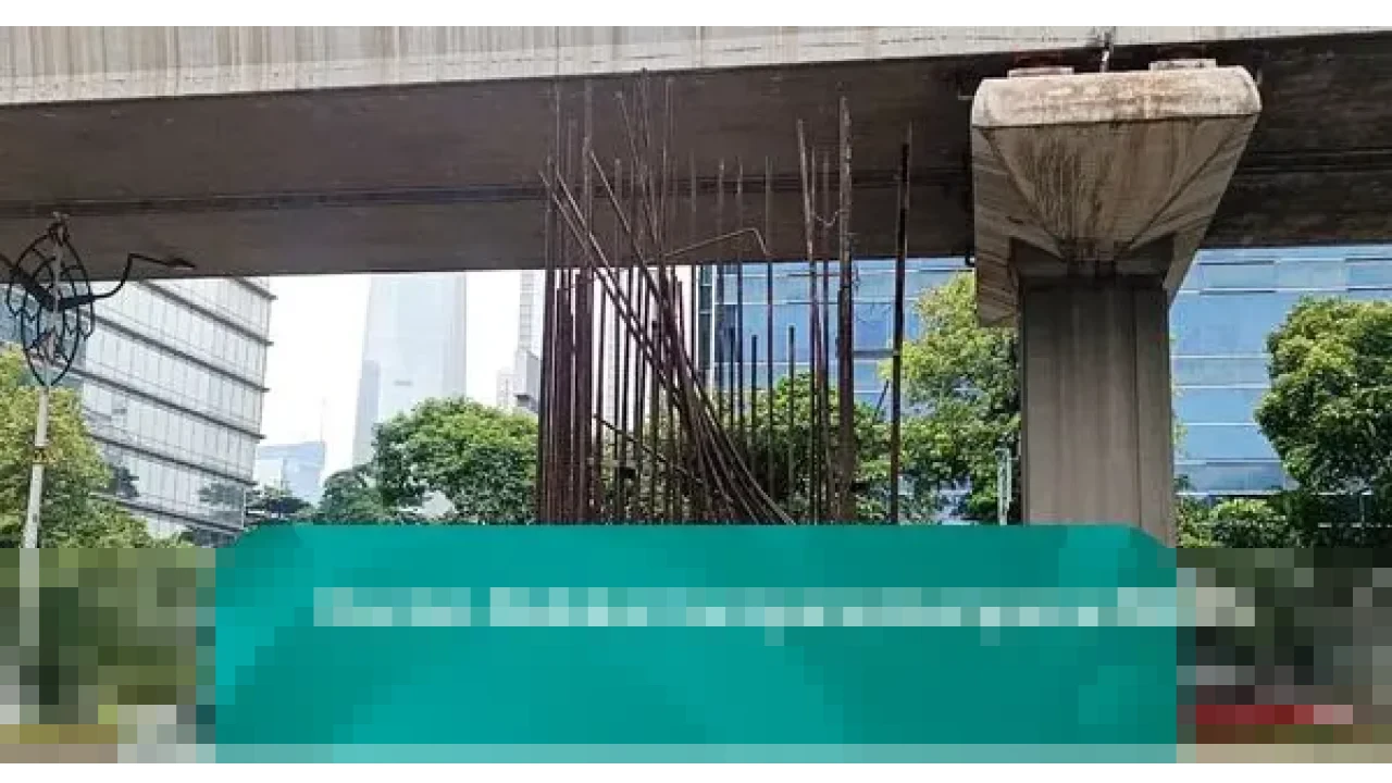 Tiang Monorel Mangkrak di Jalan Rasuna Said Akan Dibongkar Pekan Depan, Akhiri Penantian Bertahun-tahun