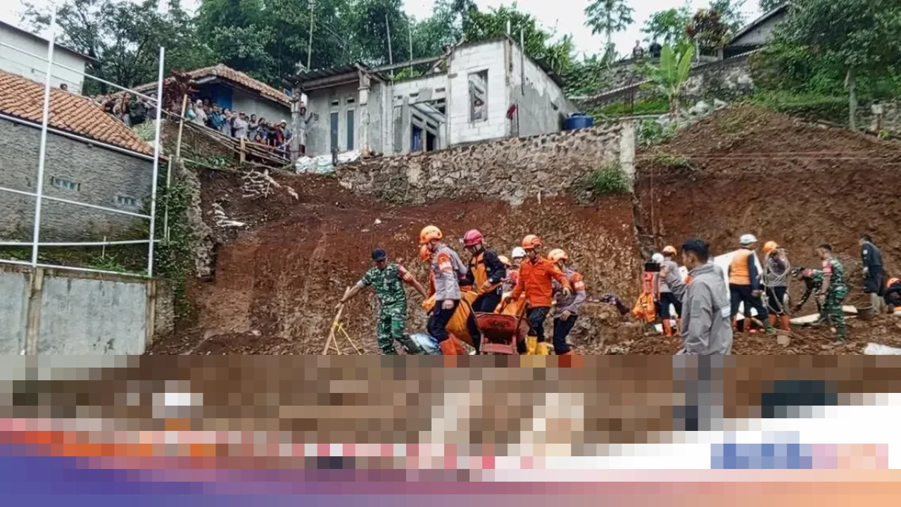 Tragedi Tanah Longsor di Jatinangor Sumedang: Empat Pekerja Tewas, Dua Selamat Dievakuasi