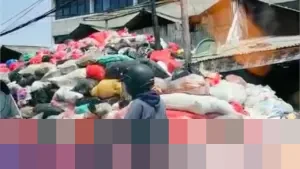 Tumpukan Sampah di Pasar Cimanggis Tangsel Meluber ke Jalan, Warga Keluhkan Bau Busuk dan Ancaman Kesehatan