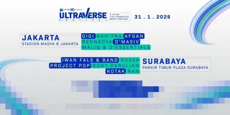 Ultraverse Festival 2026: Terobosan Konser Lintas Kota, Jakarta, Surabaya, Bali Terhubung dalam Satu Panggung Musik Spektakuler